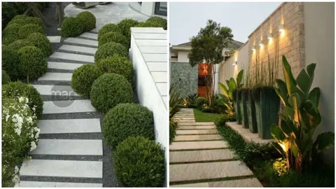 تصميم ممرات حدائق في الكويت